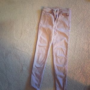 Gorgeous soft pink skinny jeans